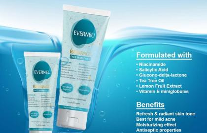 Everneu Radiance Gel: Nature’s Solution for Clean, Fresh Skin